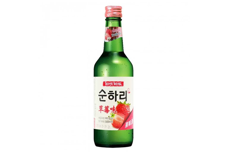 LOTTE CHUYIN CHULE STRAWBERRY FLAVOR SAKE 12PERCENT 360ML